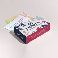 COFFRET 50 VERSETS "PROMESSES DE DIEU" - MINI CARTES