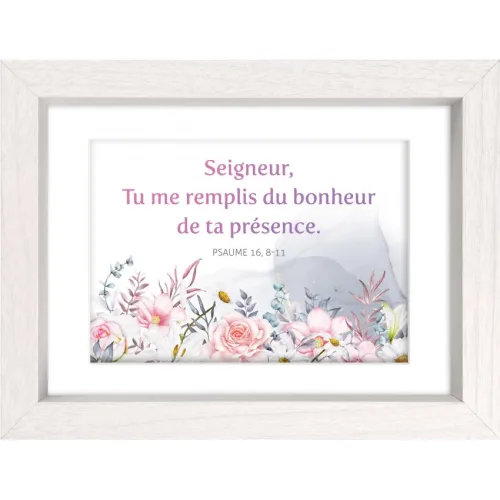 MON CADRE INSPIRATION - SEIGNEUR TU ME REMPLIS DU BONHEUR....