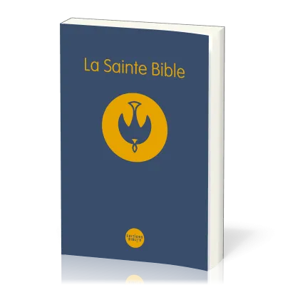 BIBLE COLOMBE SOUPLE BLEU