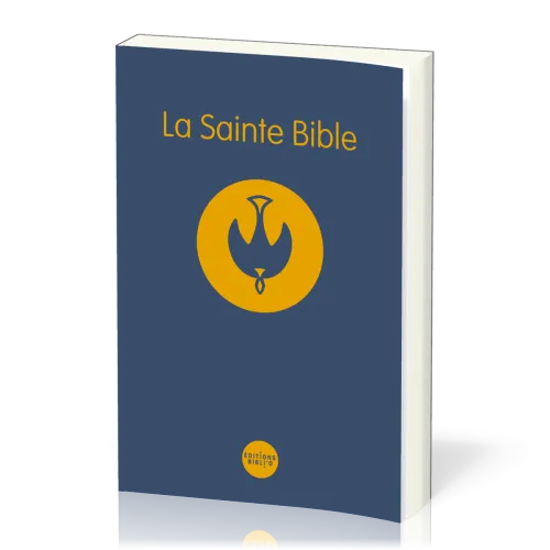 BIBLE COLOMBE SOUPLE BLEU