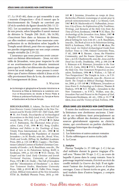 DICTIONNAIRE DE JESUS ET DES EVANGILES DICTIONNAIRE DE JESUS ET DES EVANGILES