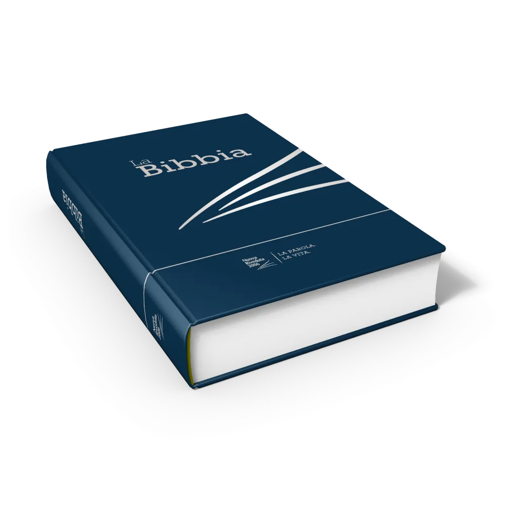 ITALIEN BIBLE COMPACTE COUV.RIGIDE BLEU