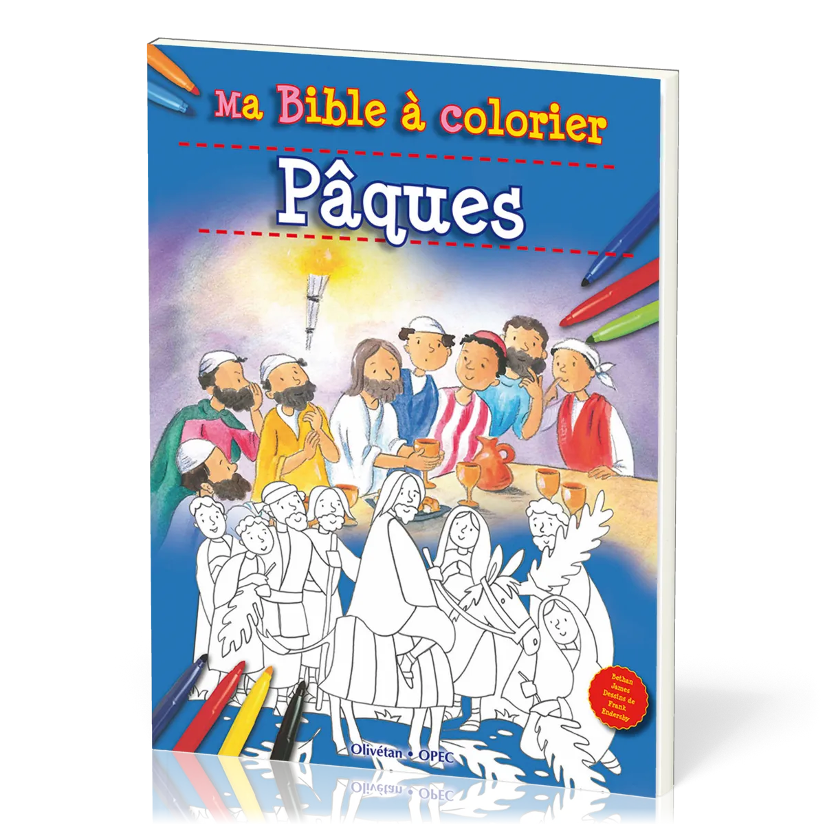 BIBLE A COLORIER - PAQUES