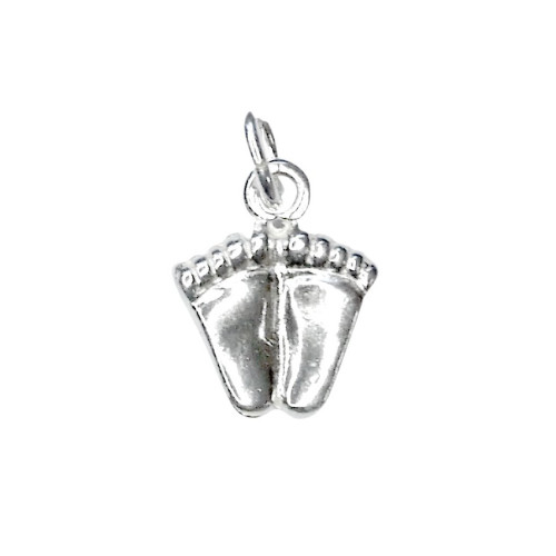 PENDENTIF PIEDS DE BEBE EN ARGNET