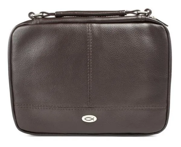ORGANISEUR SIMILI-CUIR XS MARRON