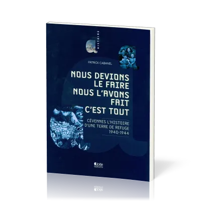NOUS DEVIONS LE FAIRE NOUS L'AVONS FAIT C'EST TOUT