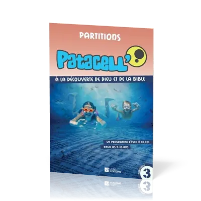PATACELL VOL. 3 - PARTITION - CHANSONS D'EVEIL POUR LES 4-10 ANS