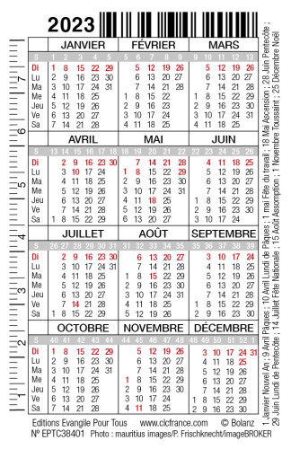 CALENDRIER EPT CARTE CALENDRIER PAYSAGE 2024 Certitude