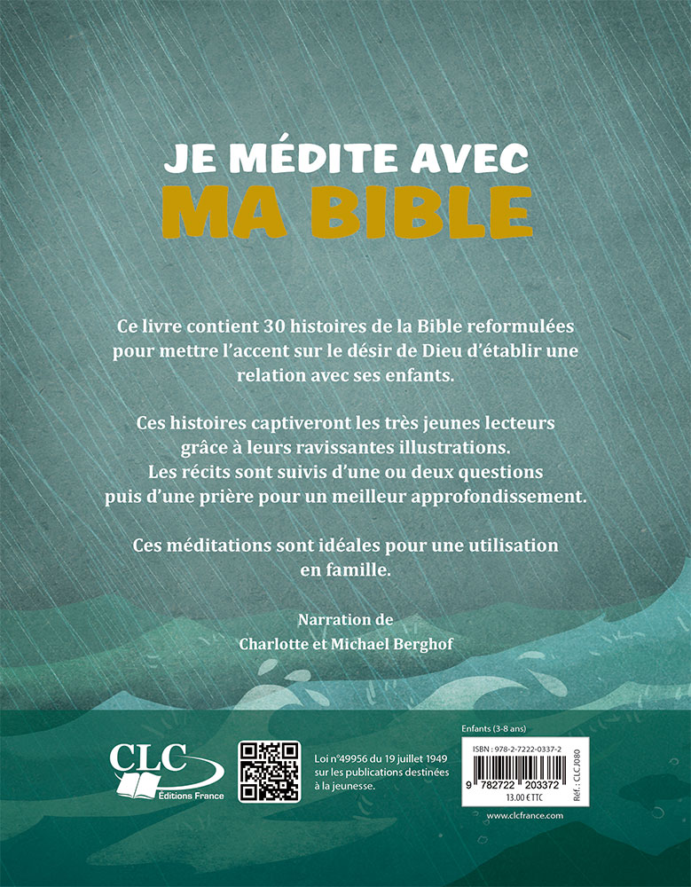 JE MEDITE AVEC MA BIBLE 6 ANS ET +