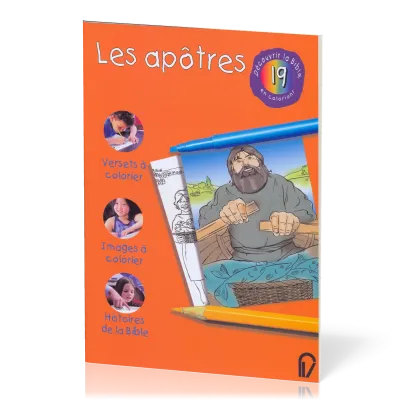 DECOUVRIR LA BIBLE EN COLORIANT VOL. 19 - APOTRES (LES)