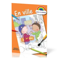 LIVRE A COLORIER - EN VILLE