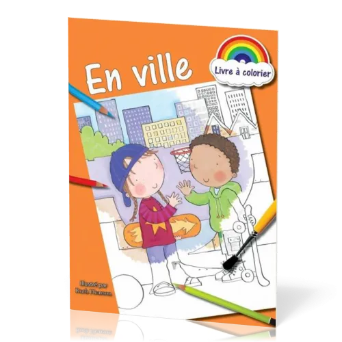 LIVRE A COLORIER - EN VILLE