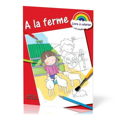 LIVRE A COLORIER - A LA FERME