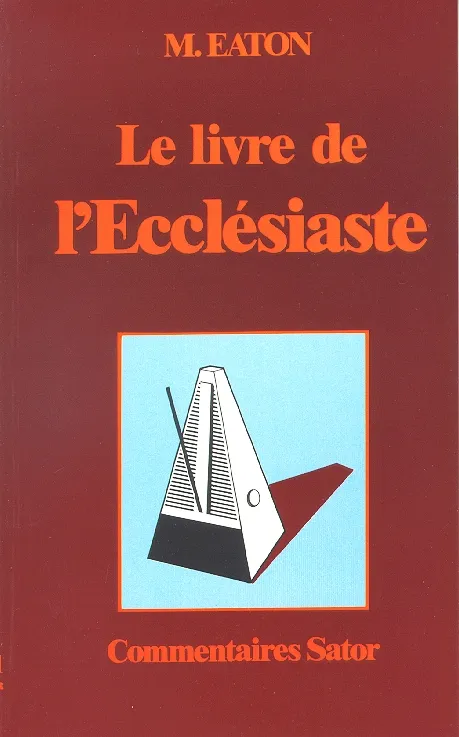 LIVRE DE L'ECCLESIASTE