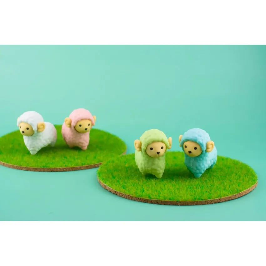 GOMME MOUTON BLANC