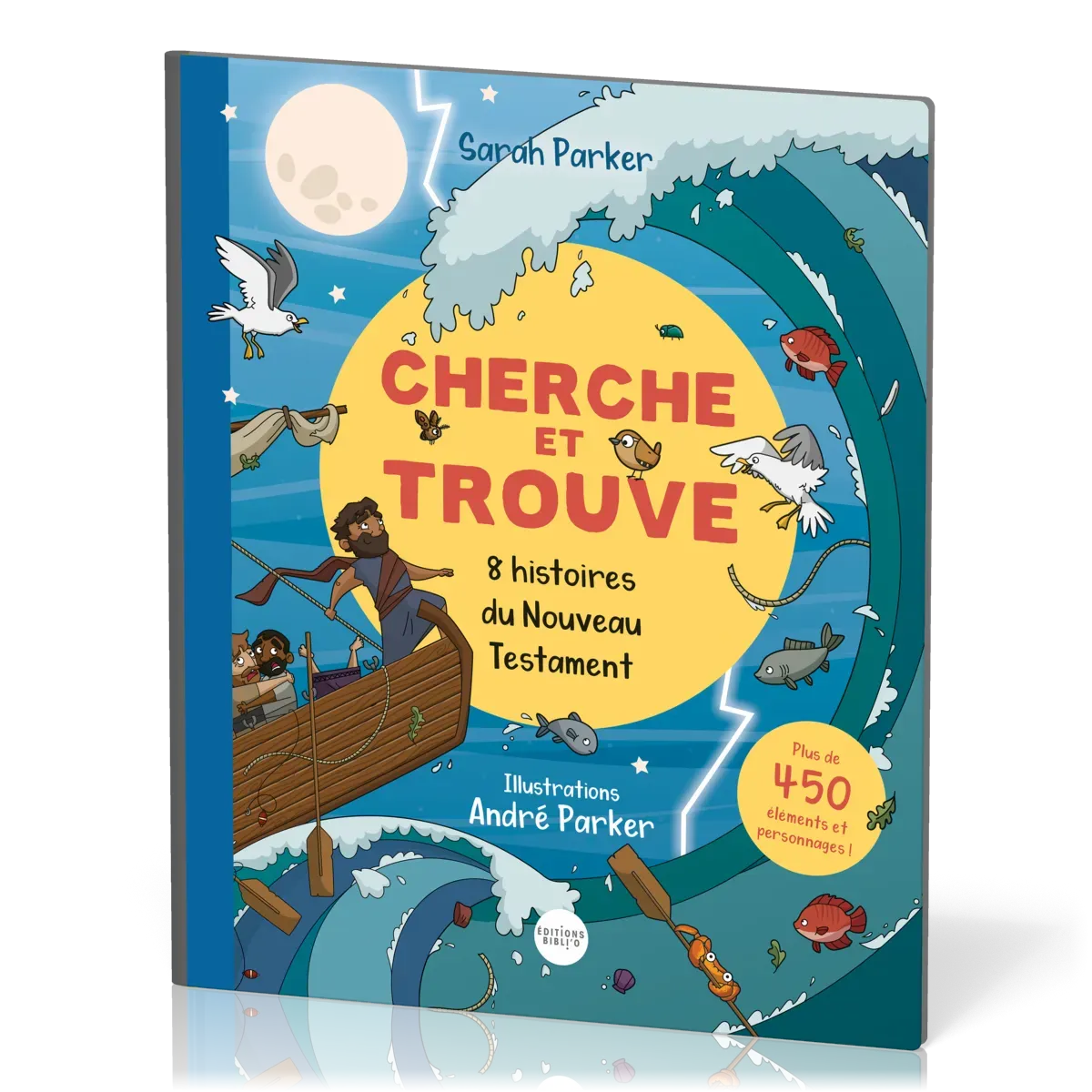 CHERCHE ET TROUVE - 8 HISTOIRES DU NOUVEAU TESTAMENT
