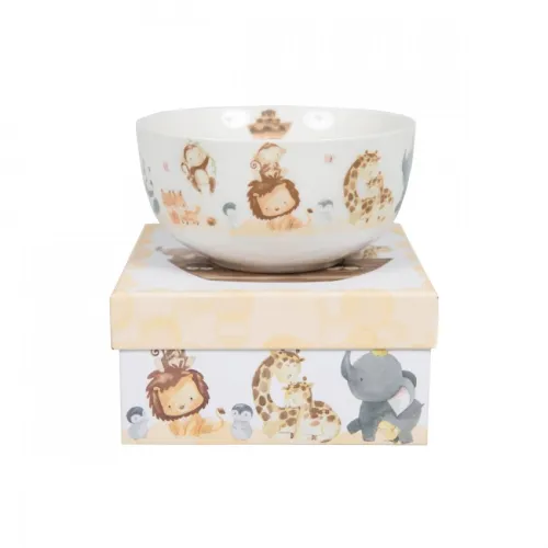 BOL A CEREALES EN PORCELAINE ARCHE DE NOE