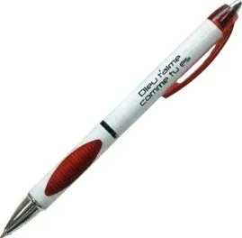 STYLO A BILLE ROUGE DIEU T'AIME