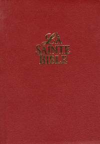 BIBLE SEGOND VIDA BROCHEE GRENAT (383) AVEC PAROLES DE JESUS EN ROUGE(REF:383)