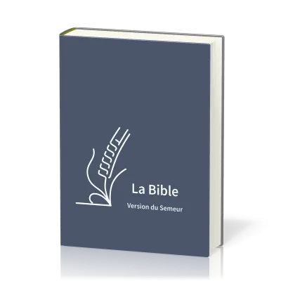 BIBLE SEMEUR 2015 RIGIDE RENFORCEE LIN BLEUE