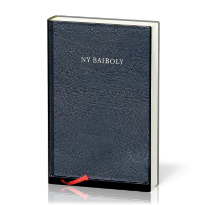 MALGACHE BIBLE SOUPLE NOIR