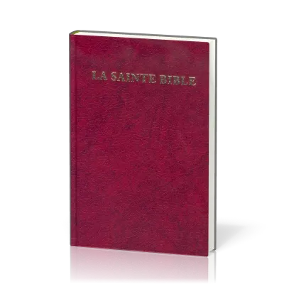 BIBLE SEGOND ESAIE 55 F1 RIGIDE ROUGE