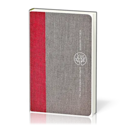 PORTUGAIS BIBLE ALMEIDA (ACF) - SOUPLE GRIS ET ROUGE
