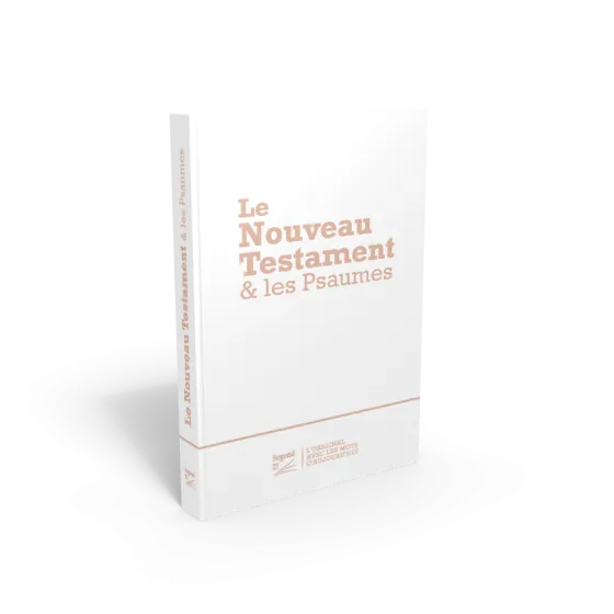 NOUVEAU TESTAMENT PSAUMES SEGOND 21 MINI SOUPLE ILLUSTRE BLANC