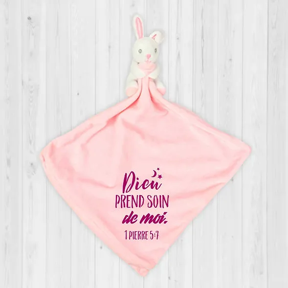 DOUDOU DIEU PREND SOIN DE MOI - ROSE