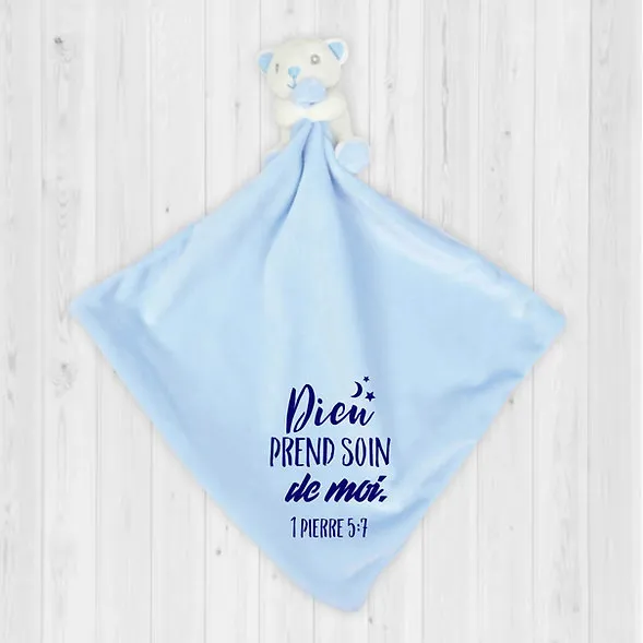 DOUDOU DIEU PREND SOIN DE MOI - BLEU