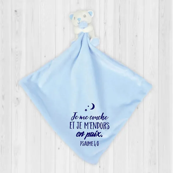 DOUDOU JE ME COUCHE - BLEU