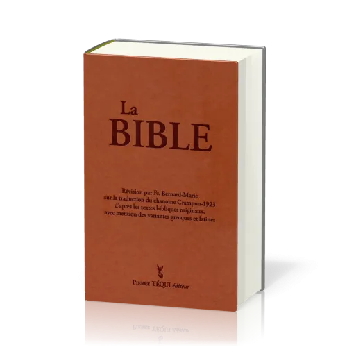 BIBLE CRAMPON REV. DE 1923-2023 - MARRON