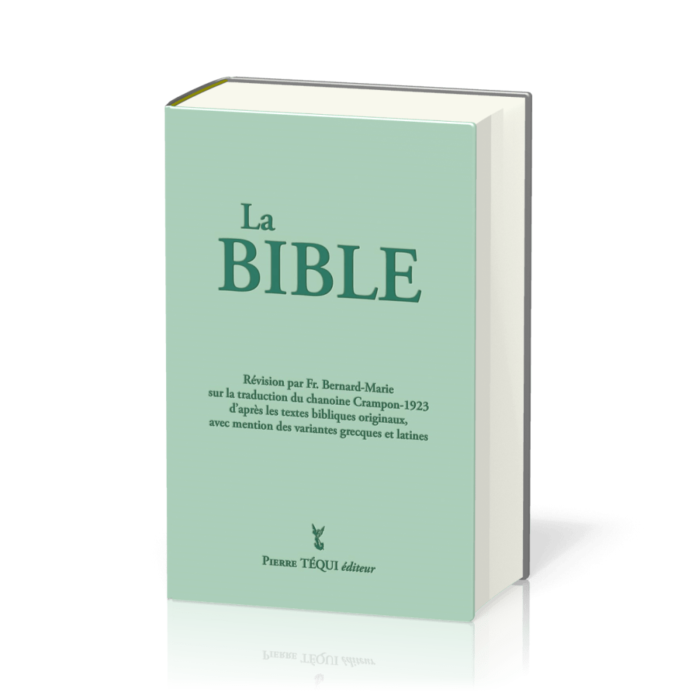 BIBLE CRAMPON REV. DE 1923-2023 - VERTE
