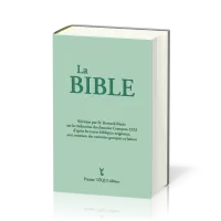 BIBLE CRAMPON REV. DE 1923-2023 - VERTE