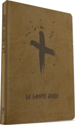 BIBLE SEGOND ESAIE 55 SOUPLE PU BEIGE MOTIF CROIX - 988