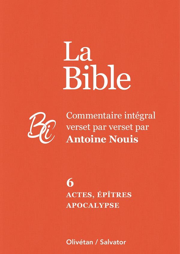 ACTES, EPITRES, APOCALYPSE - TOME 6