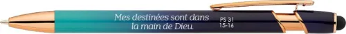 STYLO ALU PRINCY BLEU - MES DESTINEES....