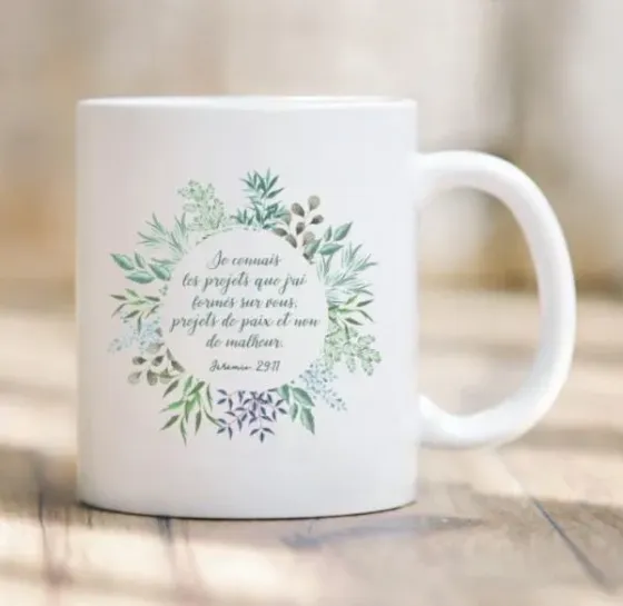 TASSE "JE CONNAIS LES PROJETS" JEREMIE 29.11