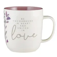 MUG BE ENCOURAGED COULEUR LILAS