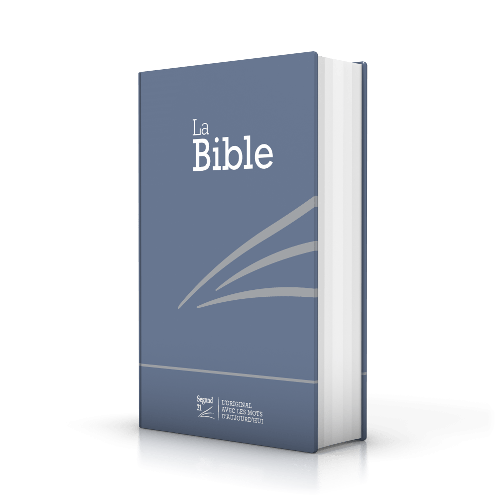 BIBLE SEGOND 21 COMPACTE RIGIDE SKIVERTEX BLEU - NOUVEAU PAPIER