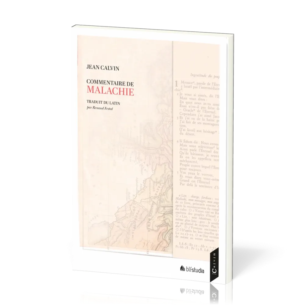 COMMENTAIRE DE MALACHIE - TRADUIT DU LATIN