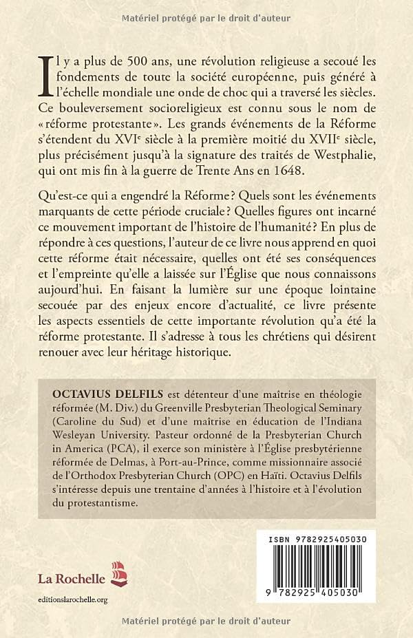 HISTOIRE DE LA REFORME PROTESTANTE