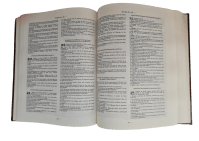 BIBLE MARTIN 1744 RIGIDE AVEC CHAINES DE PARALLELES 280E ANNIVERSAIRE