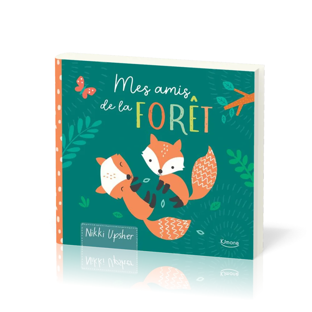 MES AMIS DE LA FORET - UN LIVRE EN TISSUS CRISSANT-CRAQUANT