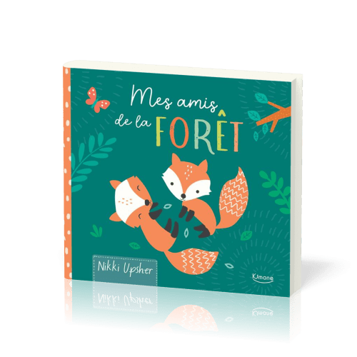 MES AMIS DE LA FORET - UN LIVRE EN TISSUS CRISSANT-CRAQUANT