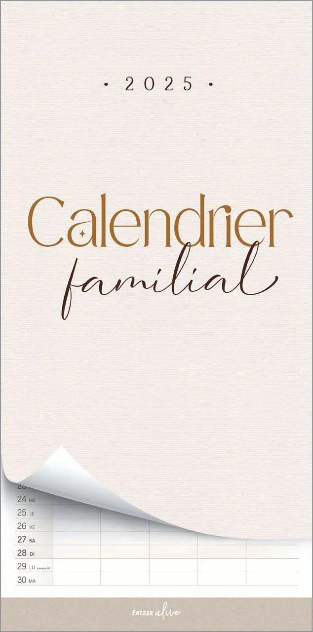 CALENDRIER CED FAMILIAL