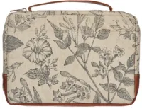 POCHETTE BIBLE LARGE - TOILE NATURELLE - AMAZING GRACE