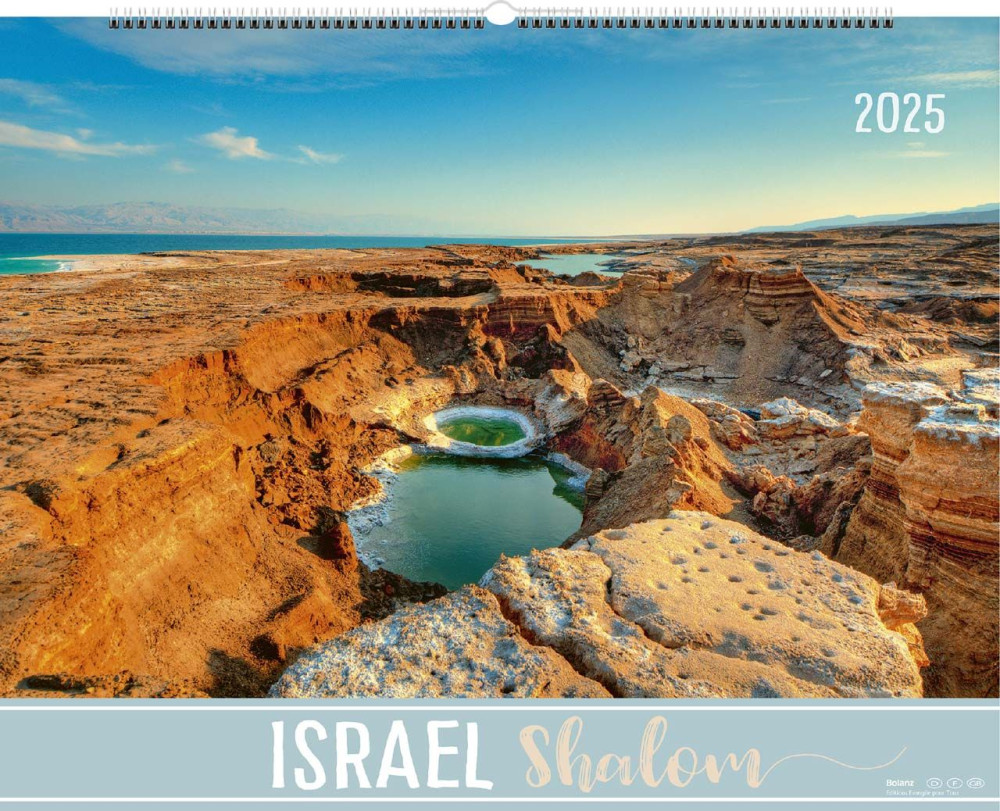 CALENDRIER EPT ISRAEL SHALOM - GRAND FORMAT