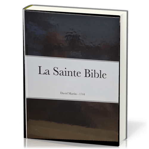 BIBLE MARTIN 1744 RIGIDE  FT 21.5 X 28 CM SANS PARALLELES