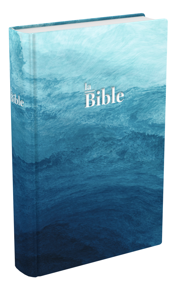 BIBLE DARBY COMPACT RIGIDE QUADRI BLEUE